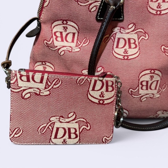 Large Dooney & Bourke Pink Satchel/satchel Bag - Picture 3 of 15